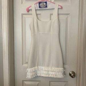 Stunning white mini dress!